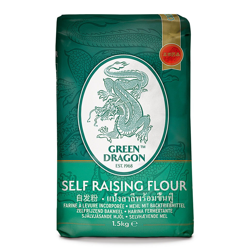 Green Dragon Self Raising Flour  1.5kg ~ 青龙牌自发粉 1.5kg
