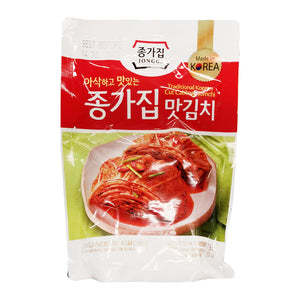 Jongga Mat Kimchi In Pack 500g ~ 韩式泡菜真空包 500g