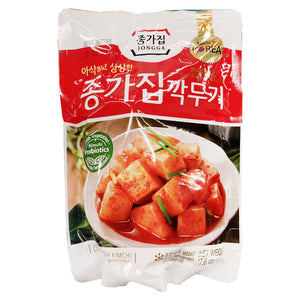 Chongga Kaktugi Kimchi in Pack 500g ~ 韩式泡菜 萝卜块 500g