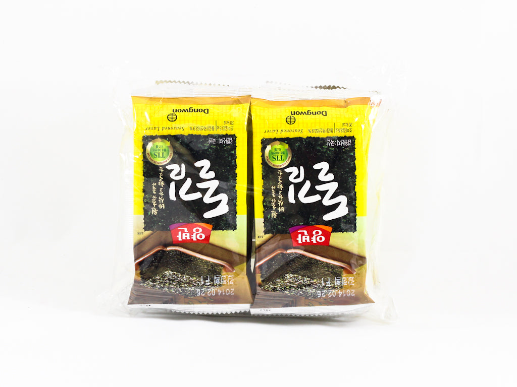Dongwon Roasted Seasoned Laver Dol Gim 8x2.5g ~ 韩国海苔 8x2.5g