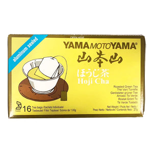 Yamamotoyama Hoji Cha Roasted Green Tea 16x3g ~ 山本山烘焙茶茶包 16x3g