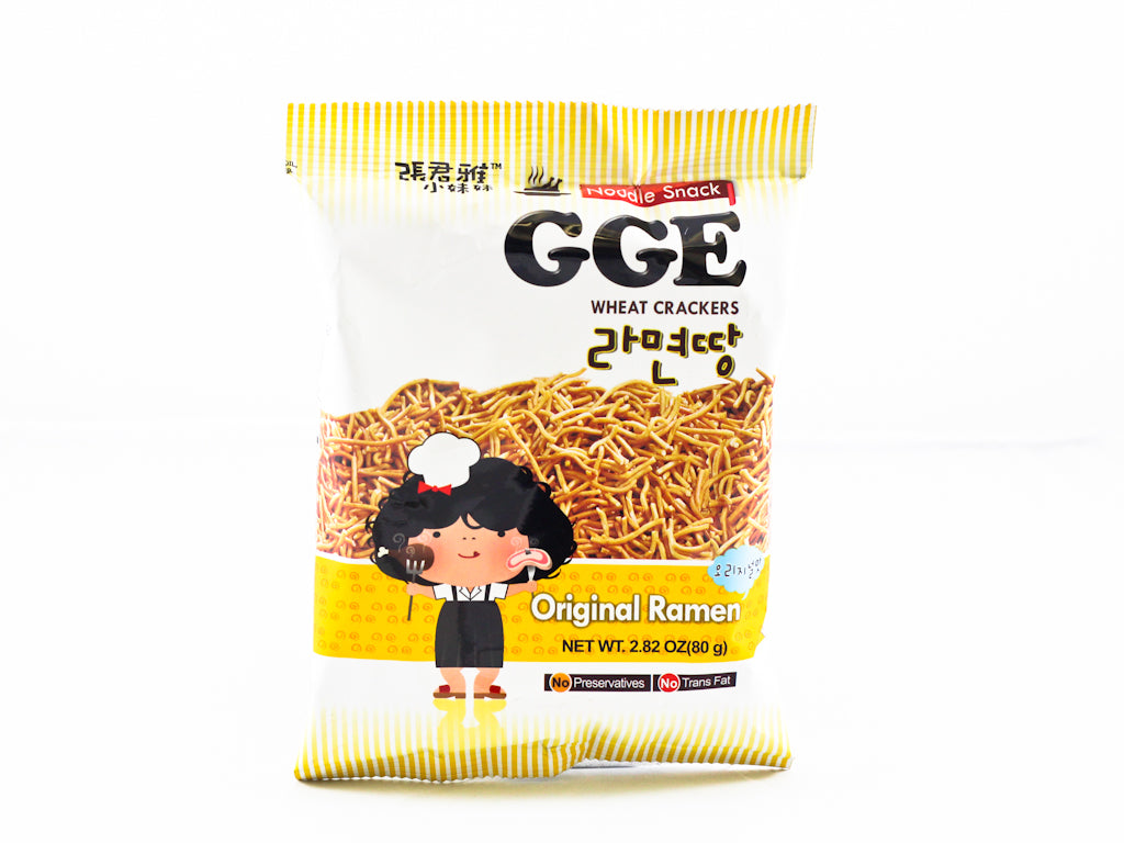 Wei Lih Good Good Eat Wheat Crackers Ramen 80g ~ 张君雅小妹妹原味 80g