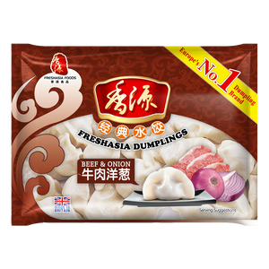 Freshasia Beef Onion Dumpling 410g ~ 香源牛肉洋葱水饺 410g