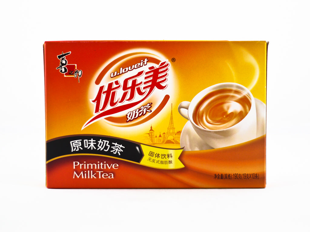 Strong Uloveit Instant Premitive Milk Tea 190g ~ 喜之郎优乐美盒装奶茶 原味 190g