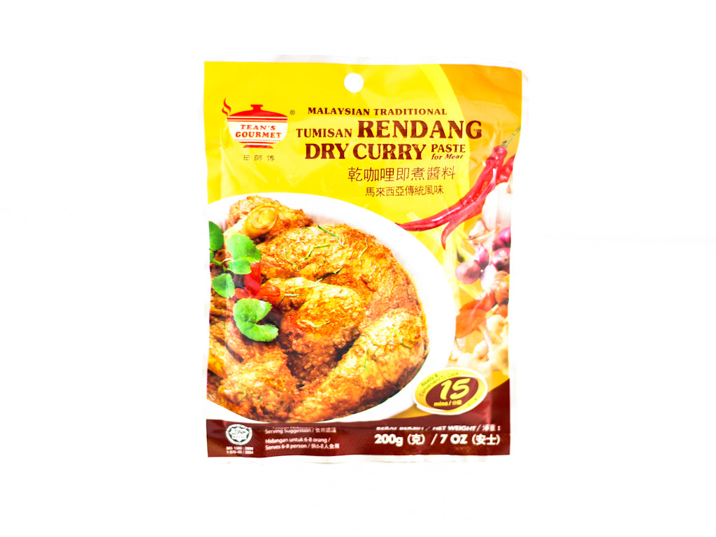 Tean's Gourmet Rendang Dry Curry Paste ~ 田师傅乾咖喱即煮酱料