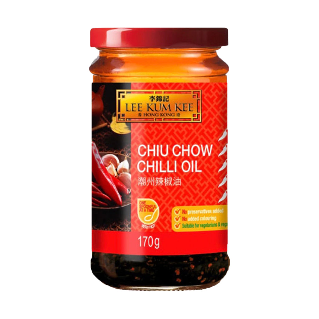 Lee Kum Kee Chiu Chow Chilli Oil 170g ~ 李锦记潮州辣椒油 小 170g