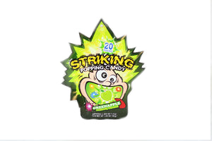 Striking Popping Candy Green Apple Flavour 30g ~ 索劲爆炸糖 青苹果味 30g