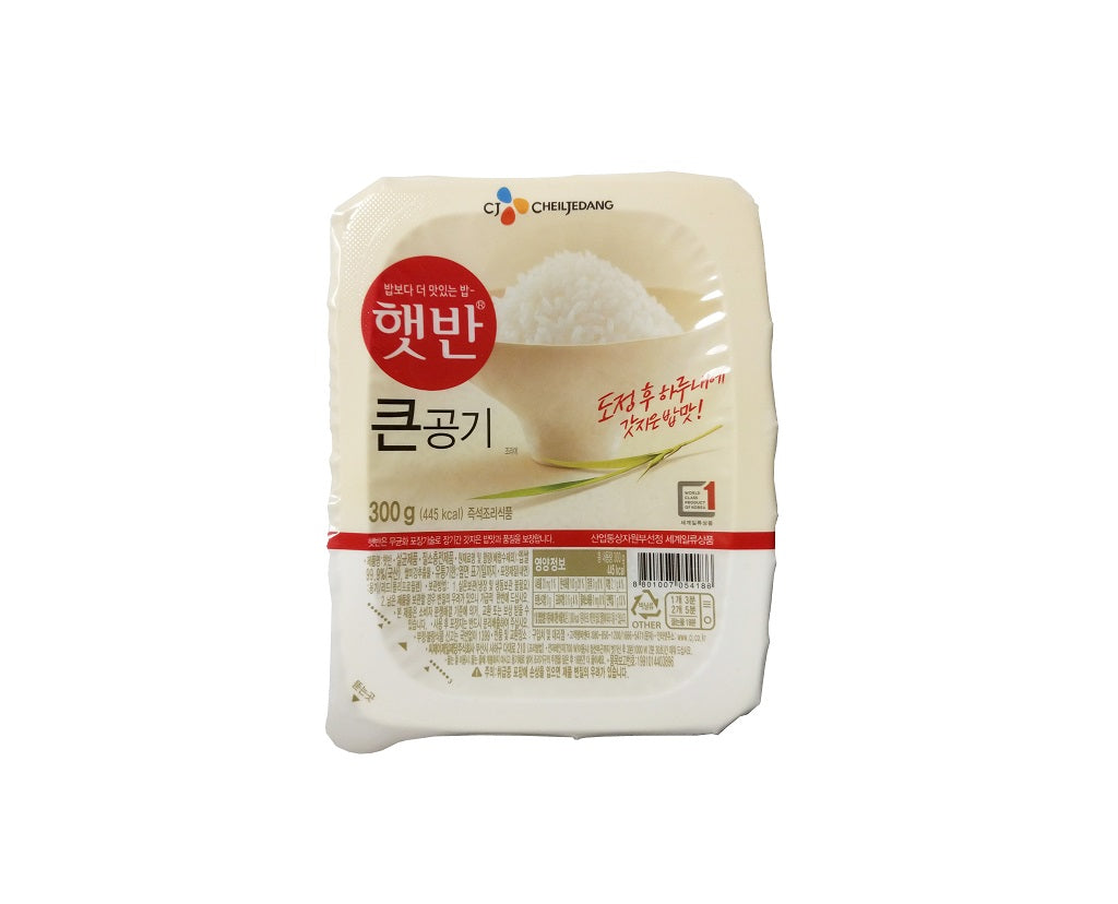 Cheil Jedang Hat Ban Cooked White Rice 300g ~ 微波白飯 300g