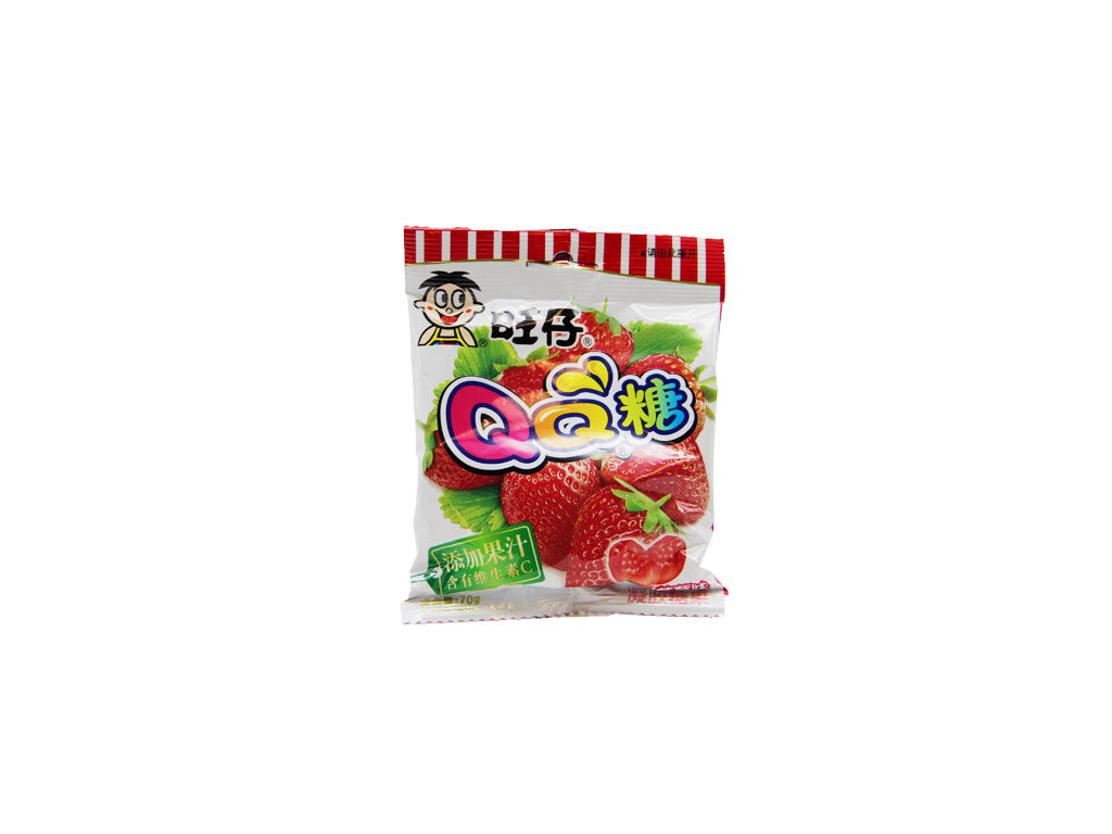 Want Want Strawberry Soft Candy 528g ~ 旺仔 QQ草莓软糖 528g