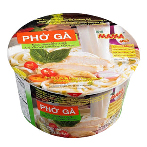 Mama Pho Ga Chicken Flavour Rice Noodle Bowl 65g ~ 媽媽雞湯河粉 碗裝 65g