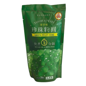 Wu Fu Yuan Tapioca Pearl Green Tea Flavour 250g ~ 五福圓珍珠粉圓 綠茶 250g