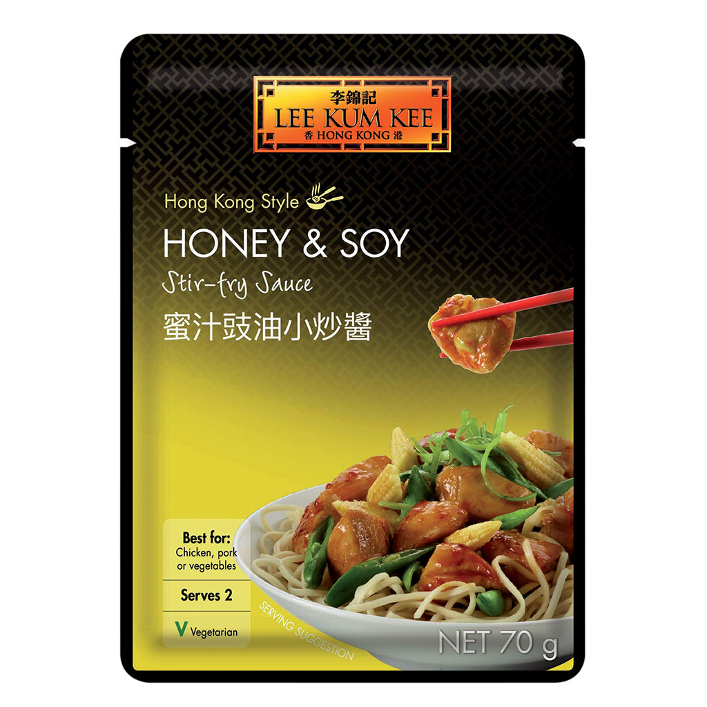 Lee Kum Kee Honey & Soy Stir Fry Sauce 70g ~ 李錦記蜜汁鼓油小炒醬 70g