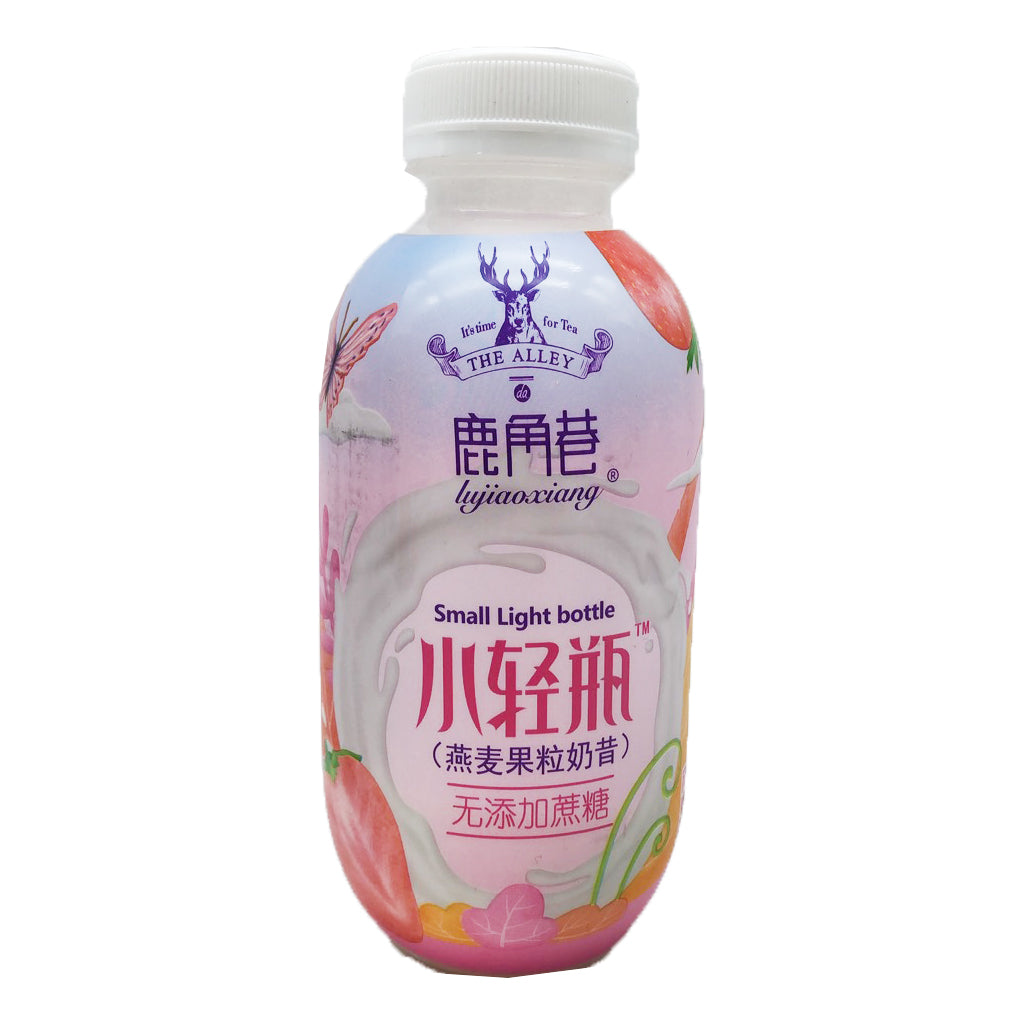 The Alley Smail Light Bottle Strawberry Oat Milk 65g ~ 鹿角巷 小輕瓶燕麥果粒奶昔 - 草莓味 65g