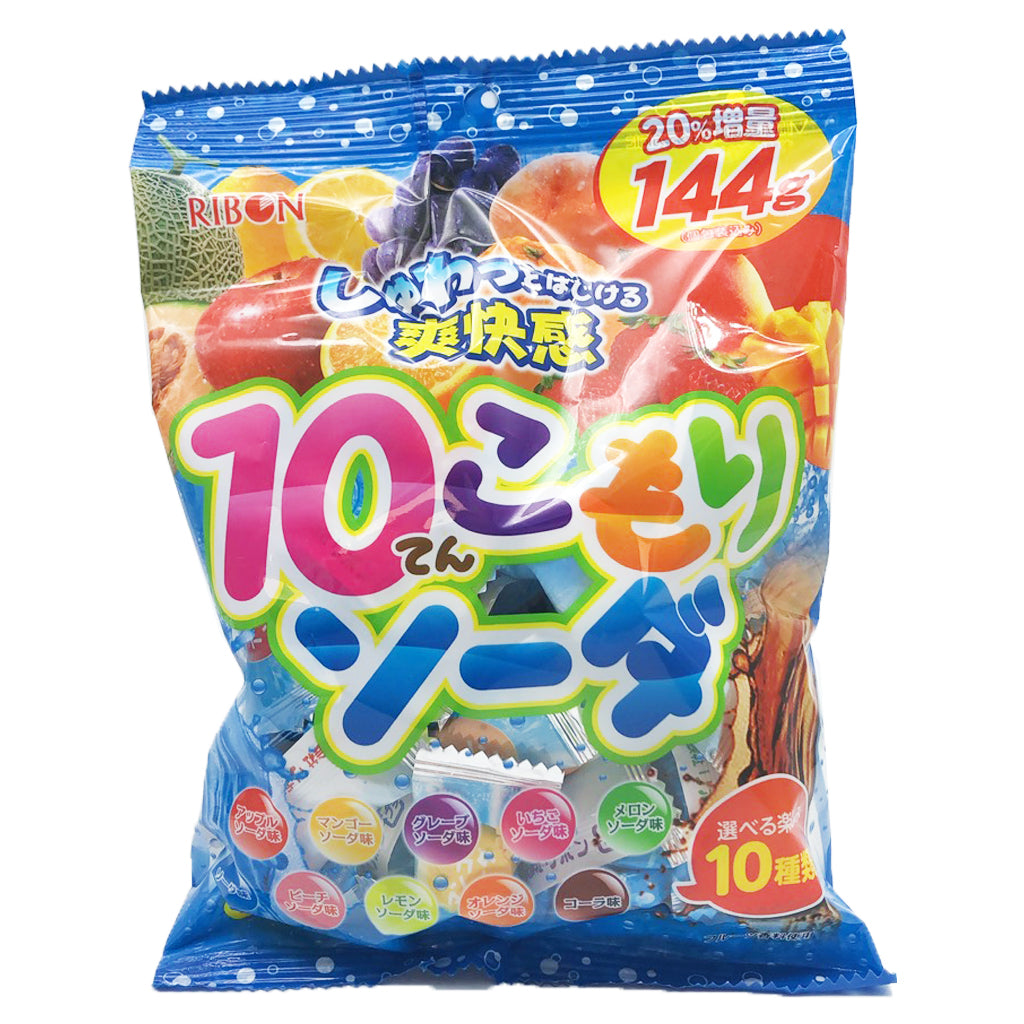 Ribon Tenkomori Soda Candy ~ 雜錦蘇打糖
