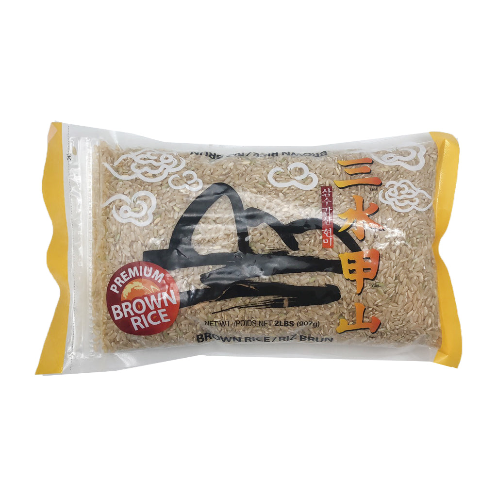 Samsugabsan Brown Rice 2lbs ~ 三水甲山 糙糯米