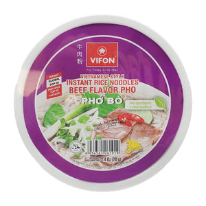 Vifon Vietnamese Style Rice Noodle Beef Flavour 70g~ Vifon 越南牛肉粉 70g