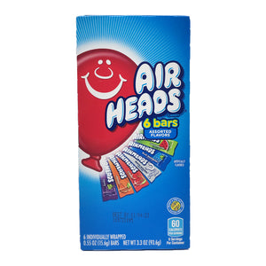 Airheads 6 Bars Assorted