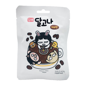 Korea Dalgona Sweet Snack Coffee Flavour ~ 韓國蛋白霜糖 咖啡味