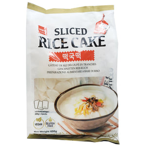 Wang Brand Sliced Rice Cake 600g ~ 韓國年糕  片裝 600g