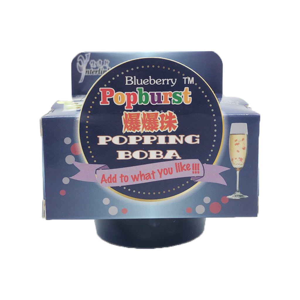 Popburst Popping Boba Blueberry Flavour 130g ~ 一直旺爆爆珠 杯装 蓝莓味 130g