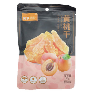 Tong Xiang Brand Dried Yellow Peach 75g ~ 同享 黄桃干 75g