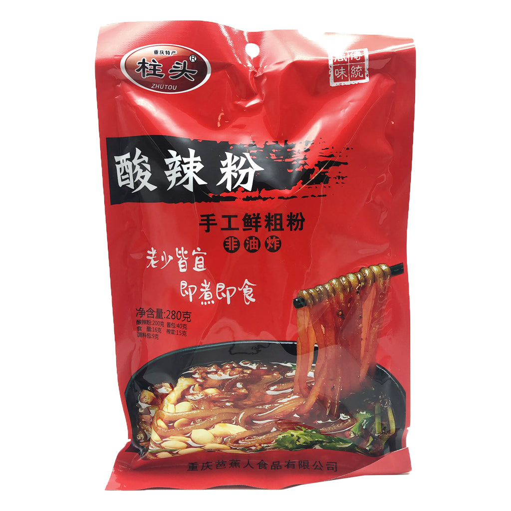Zhu Tou Hot and Sour Vermicelli Pack ~ 柱头 酸辣粉 包装
