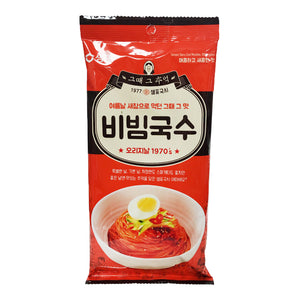 Sempio Spicy Cold Noodles Bibim Guksu 135g ~ Sempio 即食辣拌面 135g