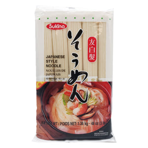 Sukina Japanese Style Tomoshiraga So Myun Noodle 1.36 kg~ 日本友白发小麦面 大 1.36 kg