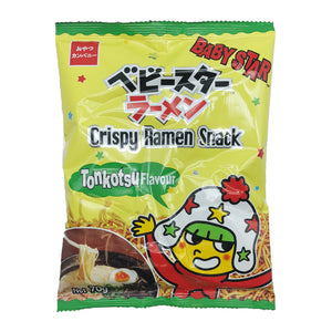 Baby Star Crispy Ramen Snack Tonkotsu Flavour Thin ~ 童星点心面 日式猪骨汤味 细