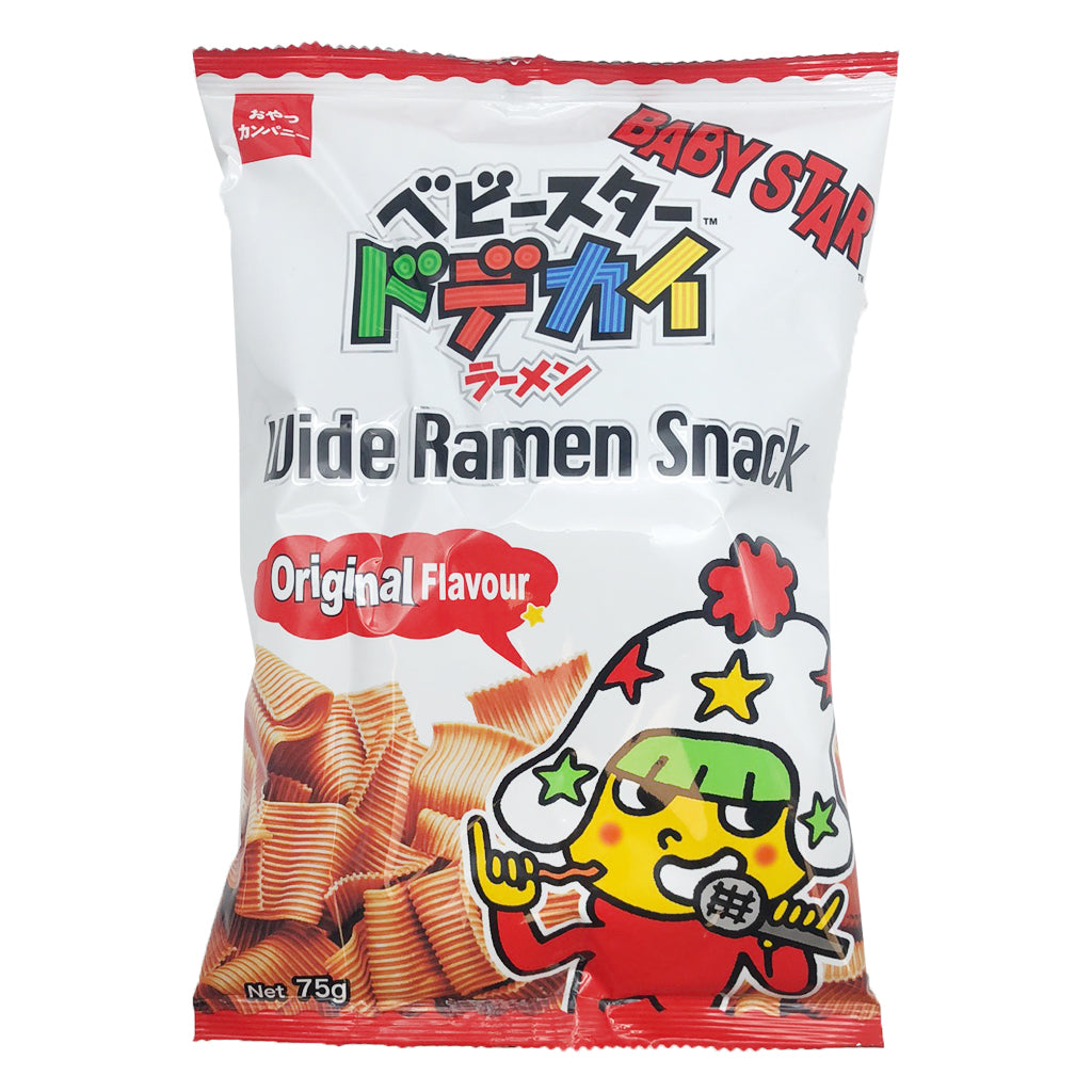 Baby Star Ramen Snack Original Wide ~ 童星點心麵 原味