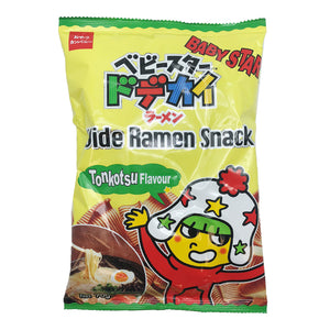 Baby Star Ramen Snack Tonkotsu Flavour Wide ~ 童星點心麵 日式猪骨汤味