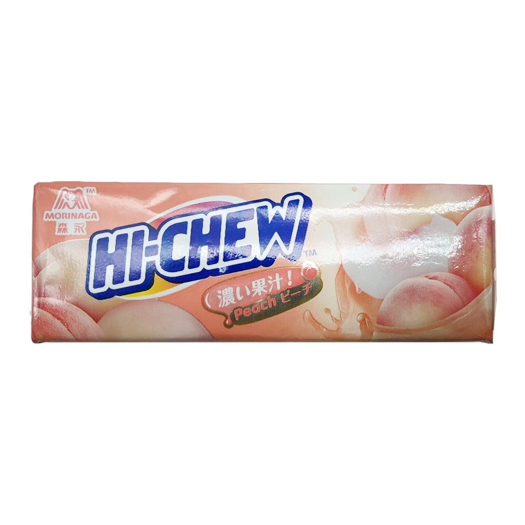 Morinaga Hi-Chew Peach Flavour 35g ~ 森永 嗨啾蜜桃味軟糖 35g