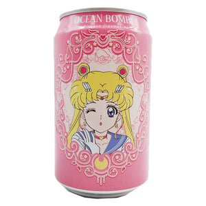 Ocean Bomb & Sailor Moon Pomelo Flavour 330ml ~ 海洋深層氣泡水 柚子風味 330ml