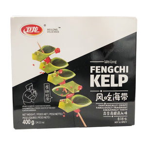 Weilong Fengchi Kelp Hot and Spicy Flavour 400g ~ 卫龙 风吃海带 香辣味 400g