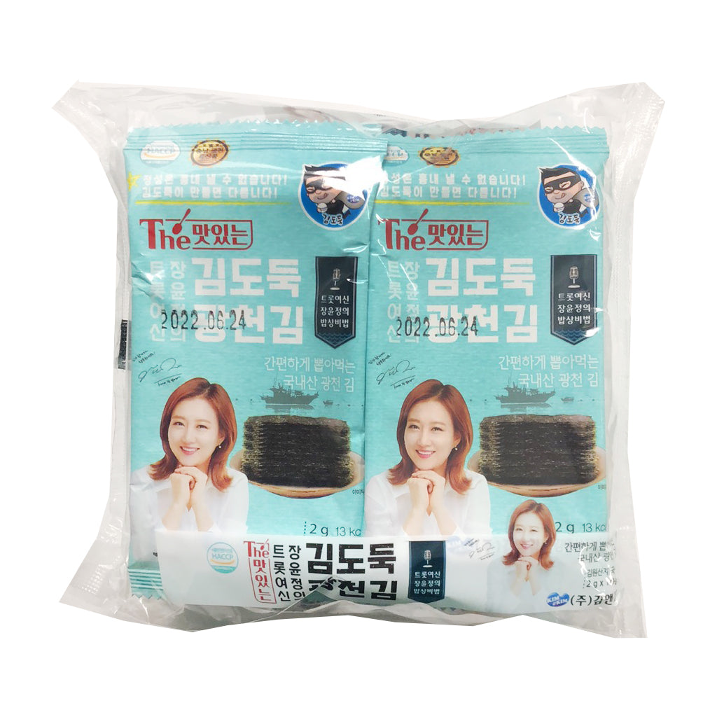 Kim&Kim Seaweed Mini Dosiock 20g ~ 金金韓國紫菜十包裝 20g
