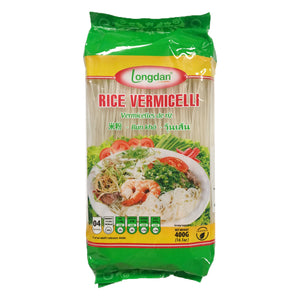Longdan Rice Vermicelli 1.4mm 400g ~ Longdan 米粉 1.4mm 400g