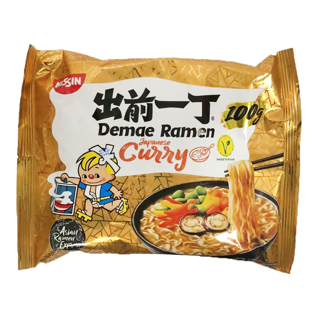 EU Nissin Demae Ramen Japanese Curry Flavour 100g ~ 出前一丁 日式咖喱味面 100g