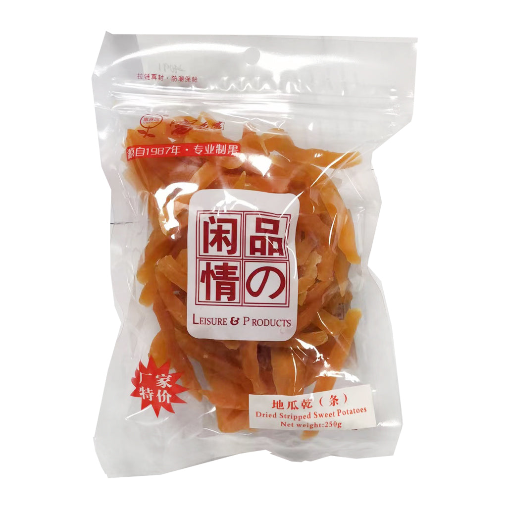 Fu Sen Yuan Dried Sweet Potato Strips 250g ~ 富森园 地瓜干 条 250g