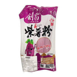 Jianshu Purple Potato Noodle 180g ~ 劍蜀紫薯粉 180g