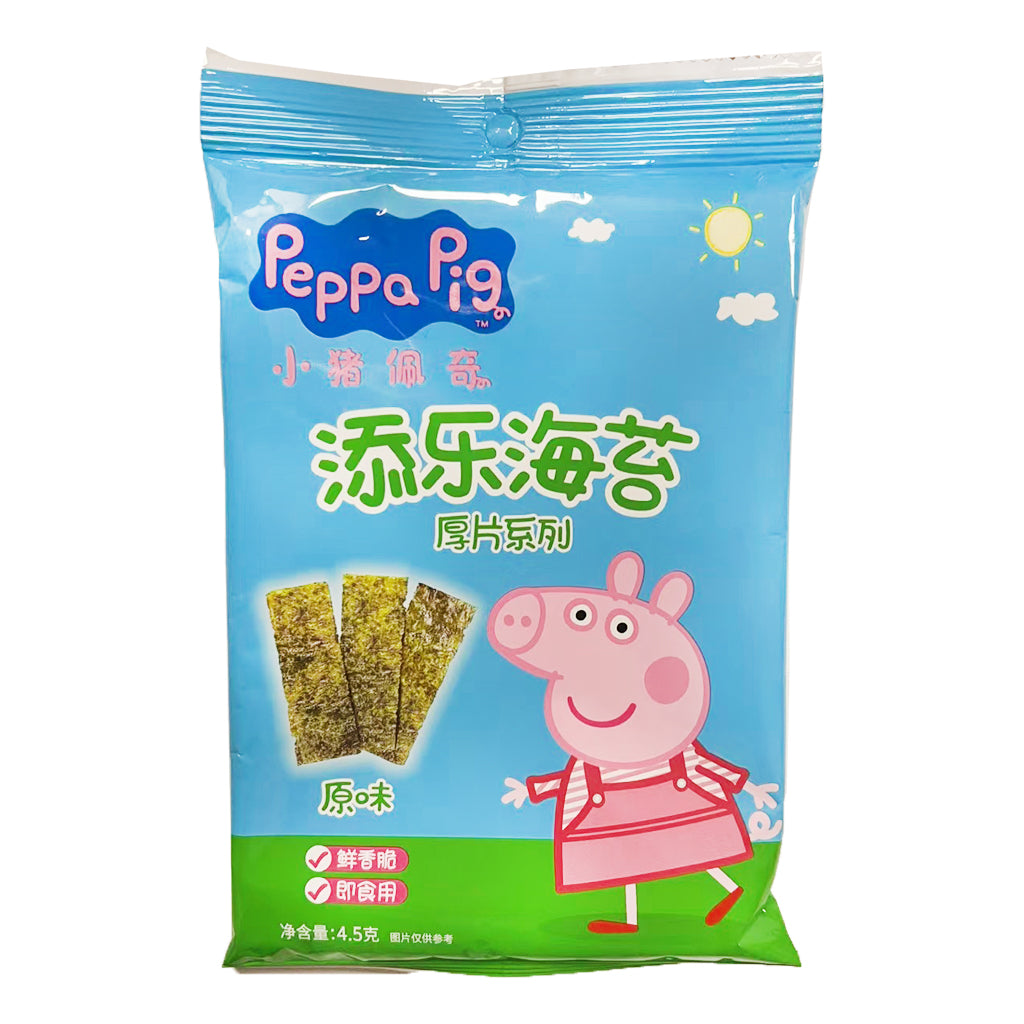 Peppa Pig Seaweed Snack 4.5g ~ 小豬佩奇添樂海苔 4.5g
