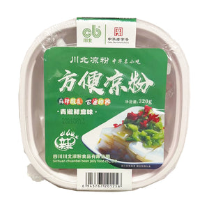 Chuan Bei Cold Starch Noodle Green Peppercorn 320g ~ 方便涼粉青椒鮮麻味 320g