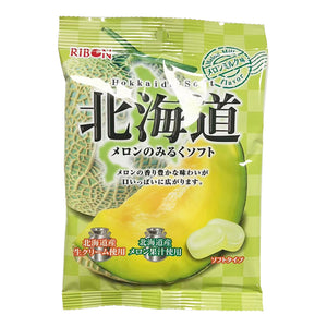 Ribon Hokkaido Soft Melon Milk Candy 60g ~ 北海道蜜瓜奶糖 60g