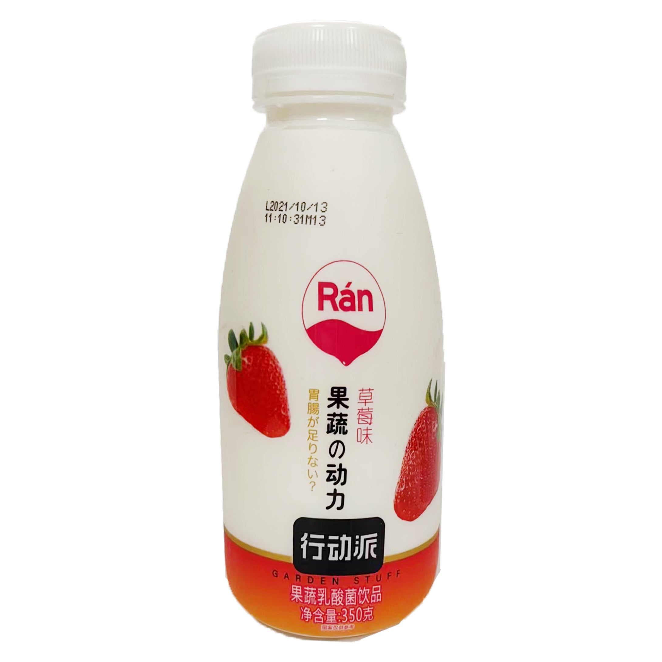 Guo Shu Dong Li Probiotic Yogurt Drink Strawberry 350g ~ 果蔬动力 果蔬乳酸菌 草莓味 350g