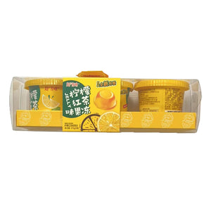 Yo Man Lemon Tea Pudding 375g ~ 超友味 柠檬红茶味果冻 375g