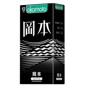 Okamoto Condom Skinless Skin Ultimate 12pcs ~ 冈本安全套 至尊混合装 12片装