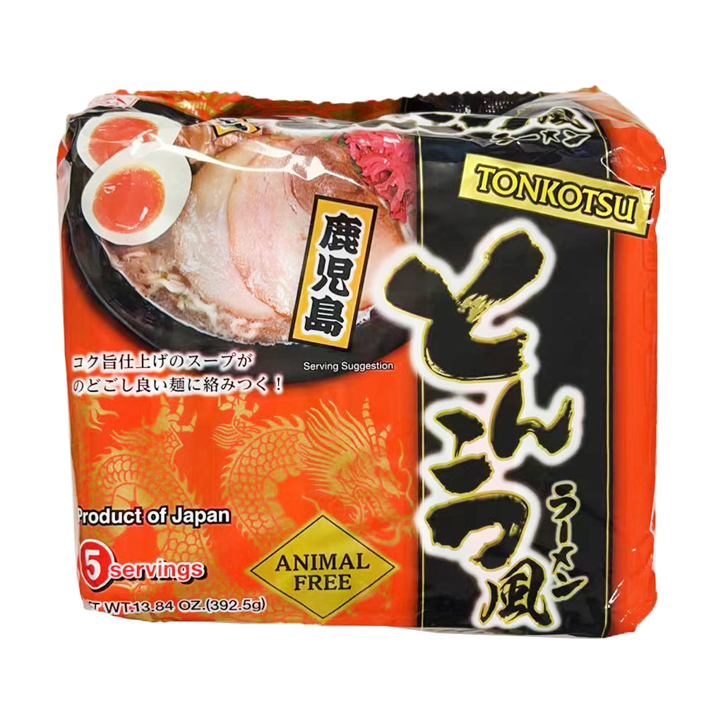 Higashimaru Tonkotsu Flavour Ramen 392.5g ~ 鹿儿岛 豚骨拉面 392.5g