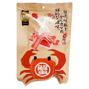 Top Savor Instant Surimi Crab Sticks Spicy Flavour 112g ~ 金语 吮指香辣味 蟹肉棒 112g