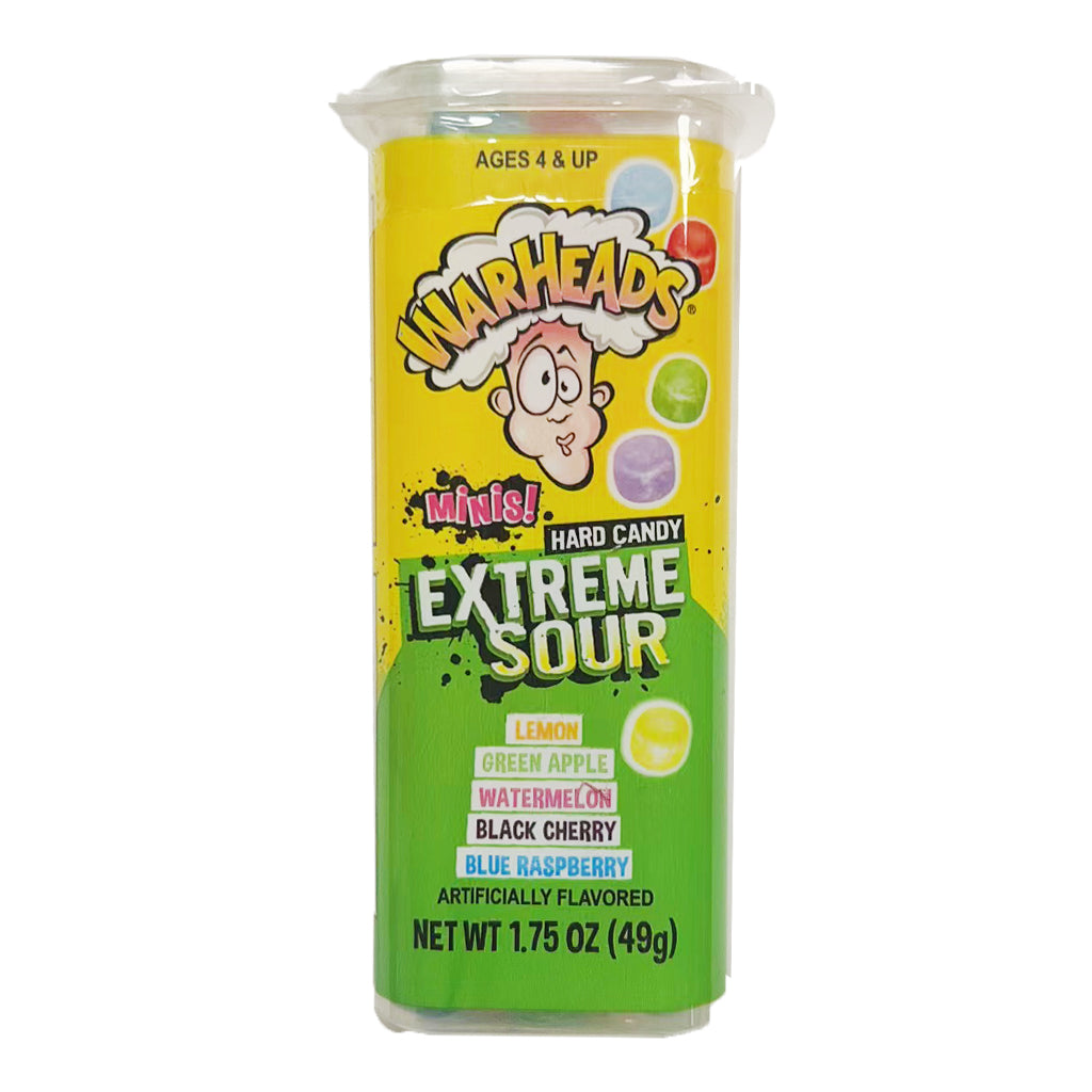 Warheads Extreme Sour Hard Candy 49g ~ Warheads 特特酸味糖果 49g