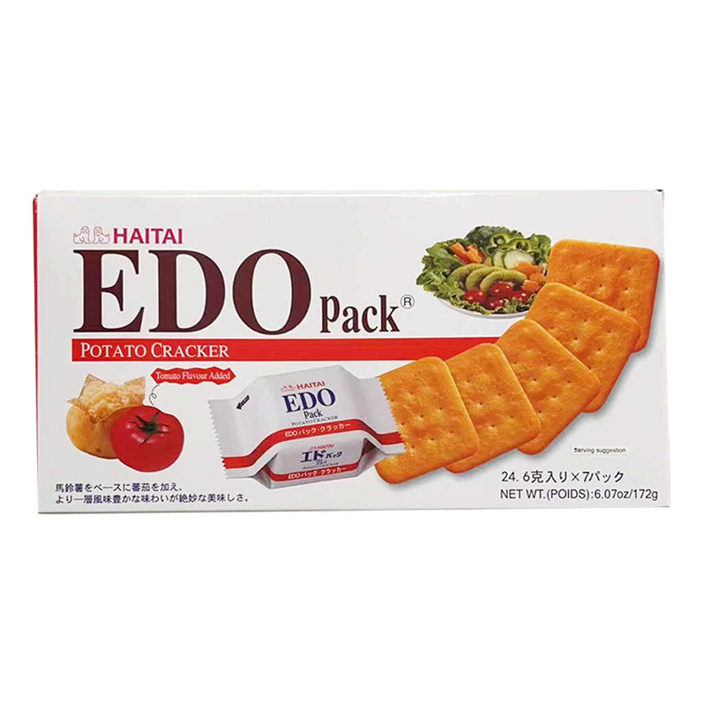 Edo Crackers Edo Potato Cracker Tomato Flavour 172g ~ Edo ?????? ?????? 172g