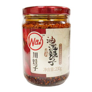 Chuan Wa Zi Classic Chilli Oil 230g ~ 川娃子 经典油泼辣子 230g